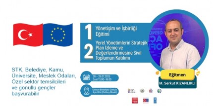Sivil Katılım Projesi Eğitimi Düzenlenecek